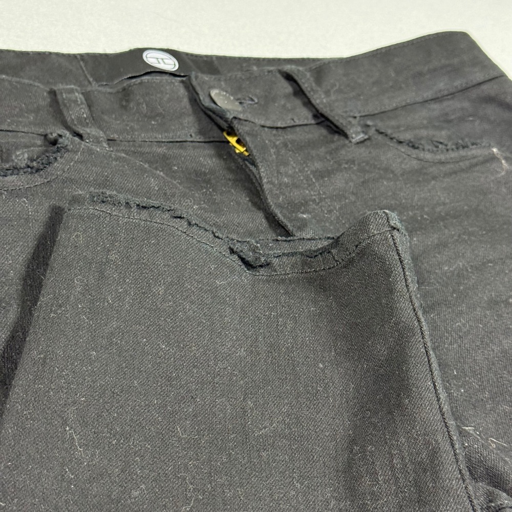 Jordan Craig Ross Black Distressed Slim Fit Denim Jeans Mens 36x32